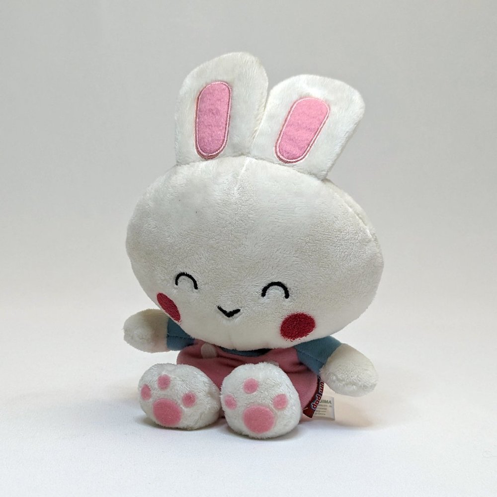 Vintage Y2K 2004 Yum Pop Funny Bunny Nakajima Plush Doll by Cosmic Debris Kawaii